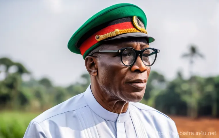 비아프라 전쟁의 정치적 원인 - Here are three detailed image prompts in English, designed to be safe and suitable for a general aud...