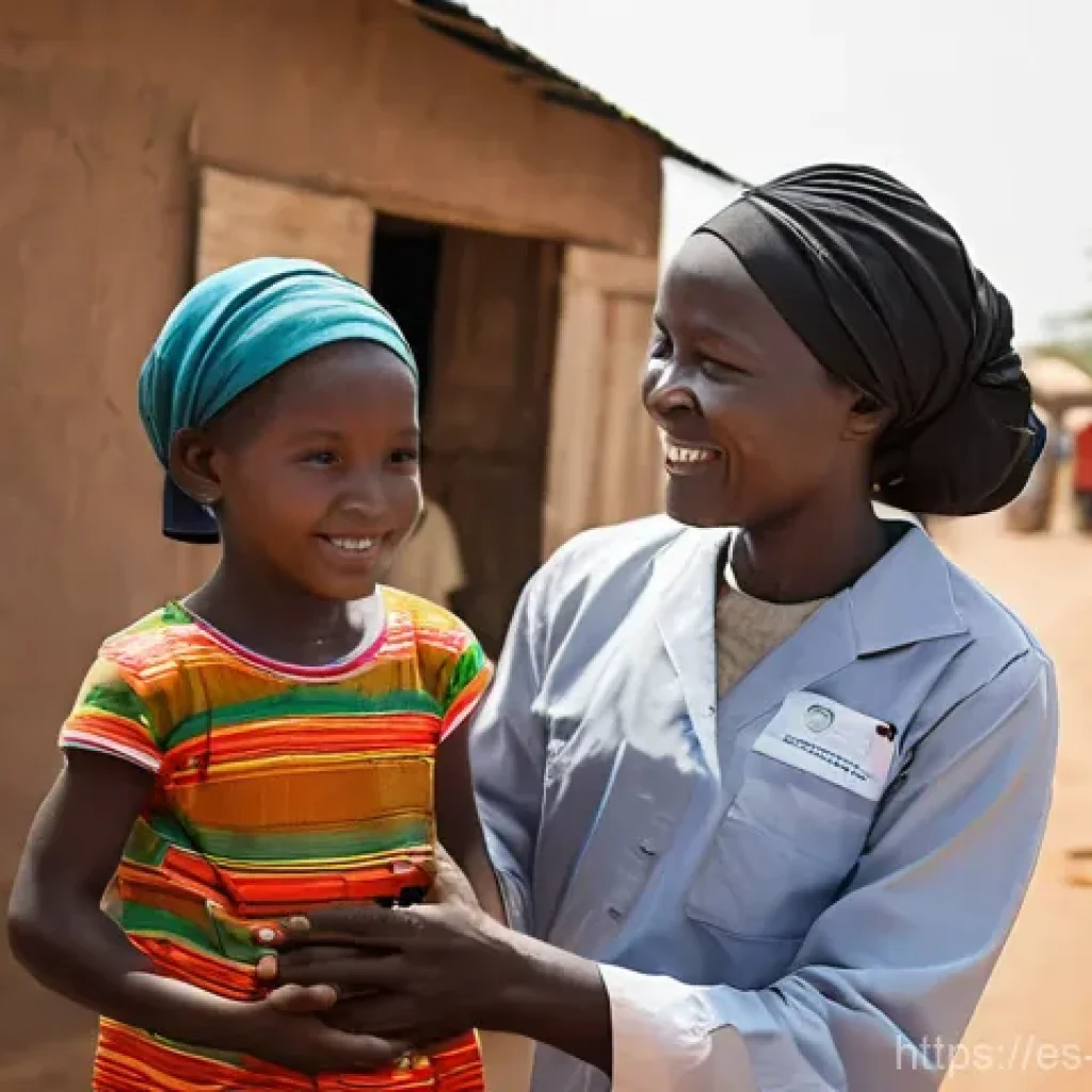 비아프라 전쟁과 전쟁범죄 재판 - **Prompt 1: Compassionate Aid Amidst Scarcity**
    "A heartwarming scene depicting a group of dedic...